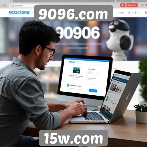 Experiência do usuário no site 9096.com